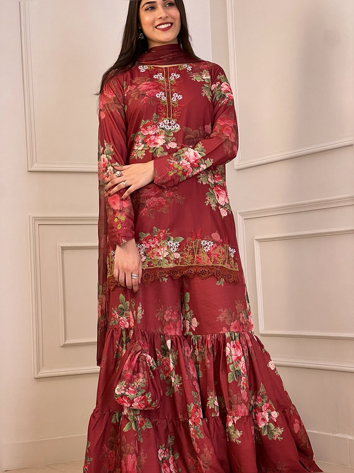 Sanaya Formal Gharara Hussna SYA01 main image 1